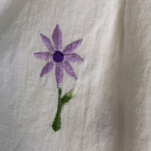 Love Potion Strapless Embroidered Cream Fit Dress Size L - Picture 9 of 12